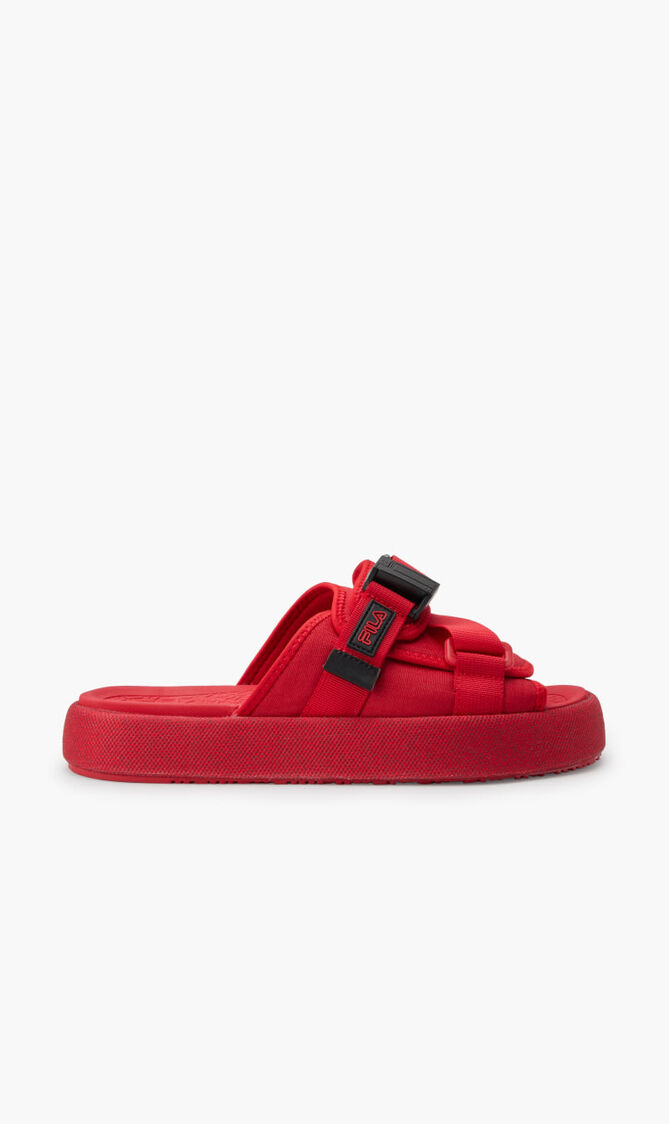 Atlas Slidefila Red  Black  Fila Red