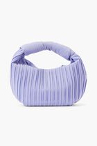 Neptune Mini Pleated Fabric Hobo Bag