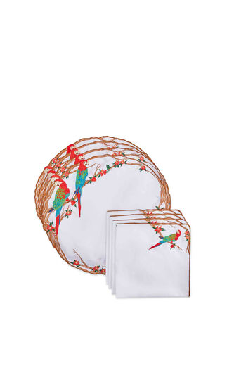 Chloro Set of 4 Placemats & Napkins