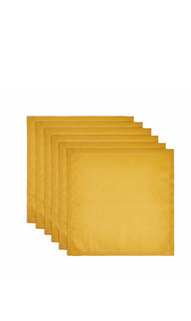 Set of 6 -Feliz Napkin