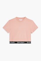 LOGO TAPE CROPPED T-SHIRT