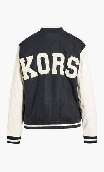 Wool Varsity Bomber Jacket