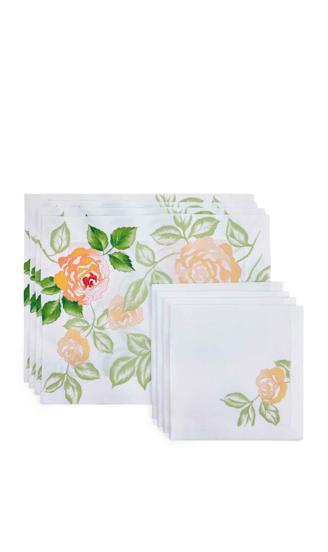 Dades Set of 4 Placemats & Napkins