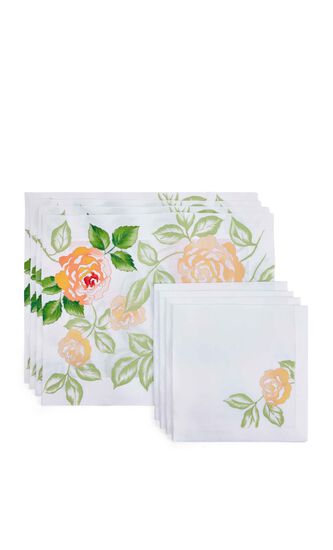 Dades Set of 4 Placemats & Napkins