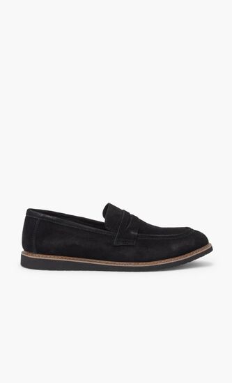 Slip On Suede Loafers