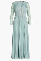 SAGE CHIFFON MAXI DRESS