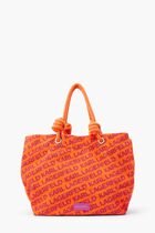 K/LOGO BEACH PRINTED TOTE