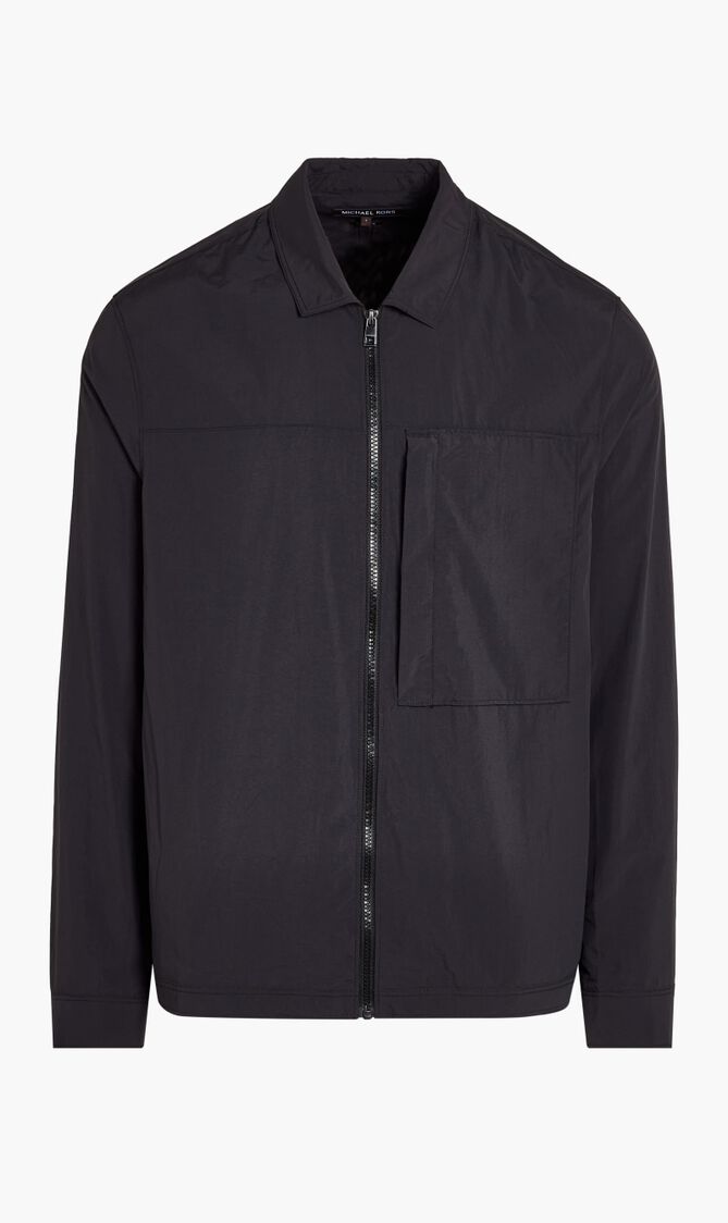 Lapel Zip Up Jacket