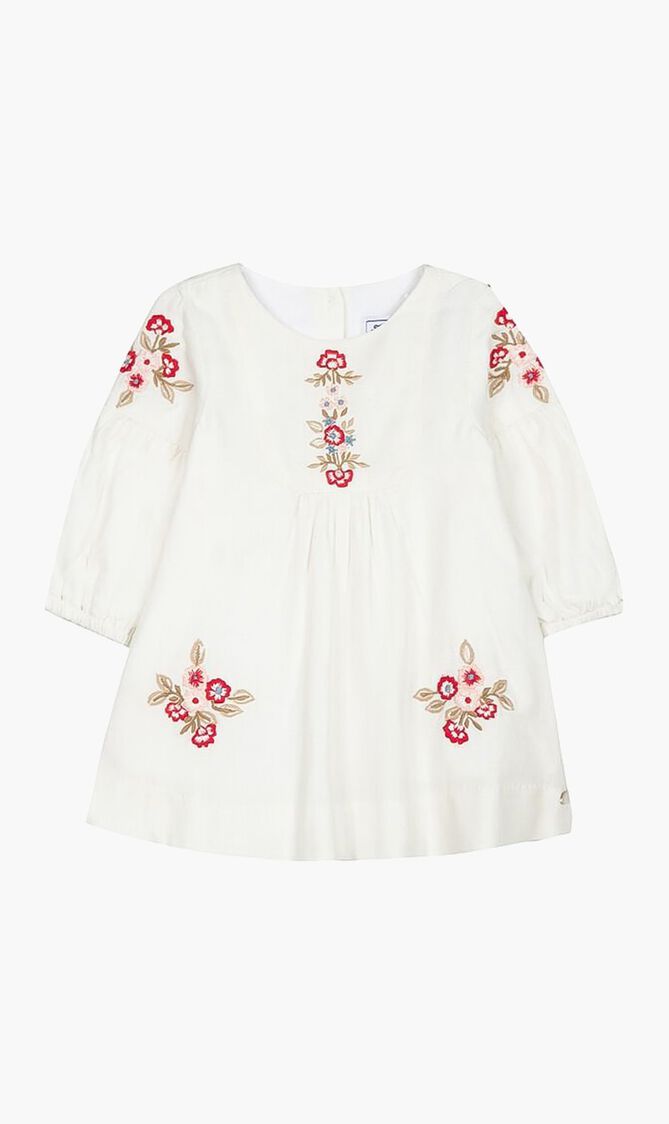 Floral Embroidered Dress