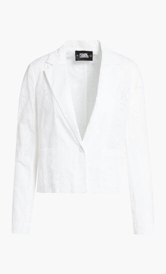 Broderie Anglaise Blazer