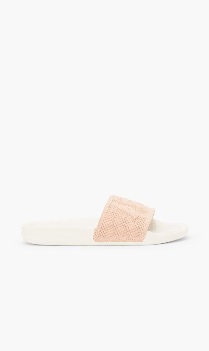 Womens Big Logo Techloom Slide Ivoryblush