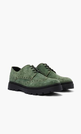 Suede Brogue Shoes