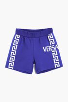 BB SHORTS JERSEY GRECA STRIPE VERSACE