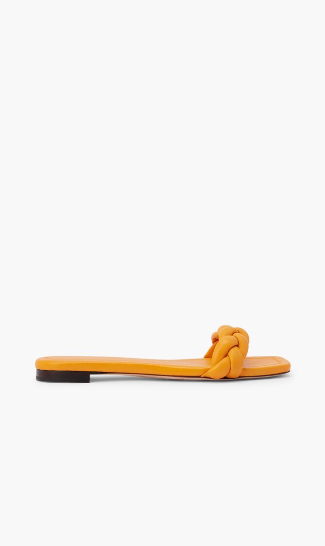 Braided Band Flat Sandal