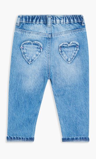 Denim Mom High Rise Pants