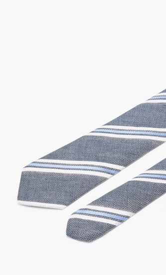 High Contrast Striped Tie