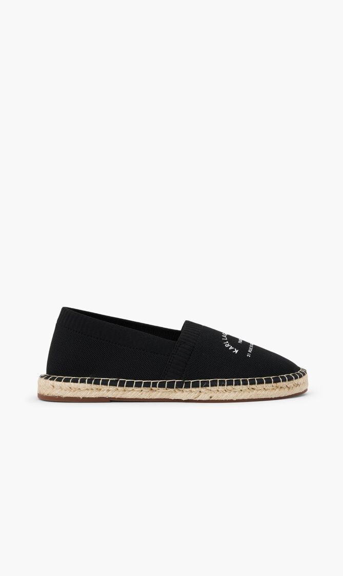 Kamino Maison Karl Slip On/Black Knit Textile