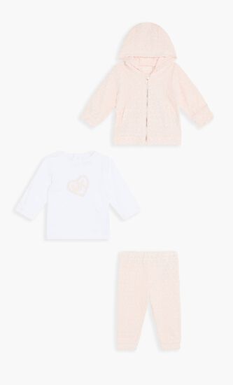 Monogram Jacquard Cotton Tracksuit Set