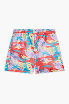 PUZZLEFLAGE JOGGING SHORT MULTICOLOR WHI