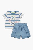 SET YD SS T-SHIRT+ACTIVE SHORT