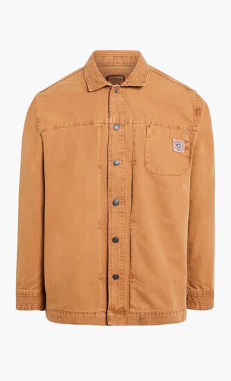 Utility Denim Styled Overshirt