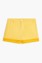 LEON SHORT WOMENS WOVEN COTTON SHORT