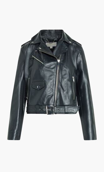 Classic Leather Moto Jacket