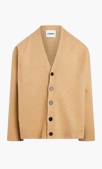 Wool V Neck Cardigan