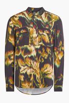 Tailored Fit Graphic Floral Shirt