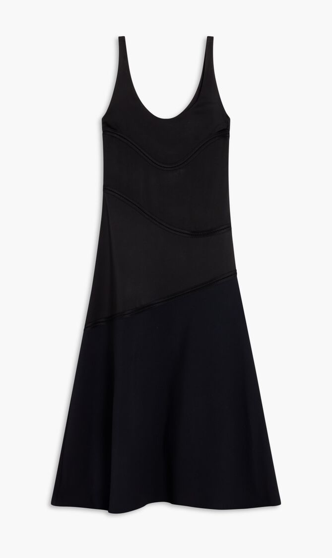 Calf Length Slip Dress