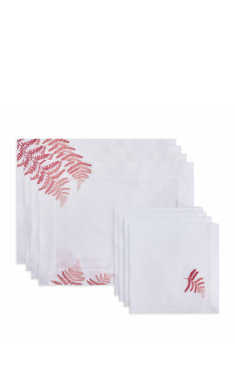 Fougeres Set of 4 Placemats & Napkins