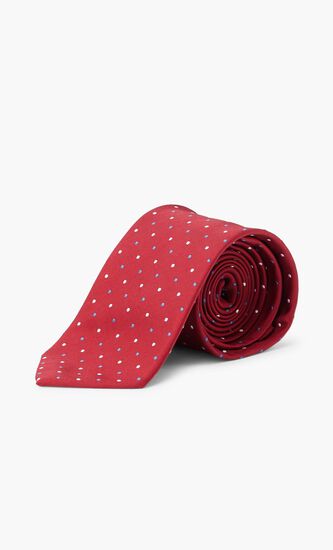 Dual Colored Polka Tie