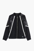 Sequins Zipper Jacket