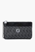 Black Embossed Wallet