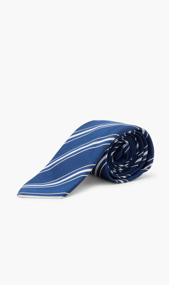 Medal Striped Tie