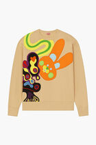 Abstract Oversize Sweatshirt