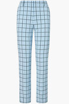 Chequered Belted Pants