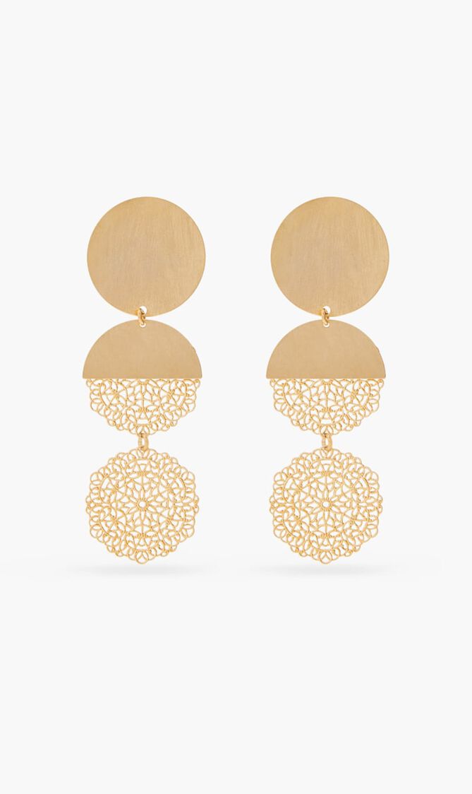 Marrakech Earrings 3 Circles