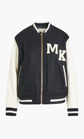 Wool Varsity Bomber Jacket