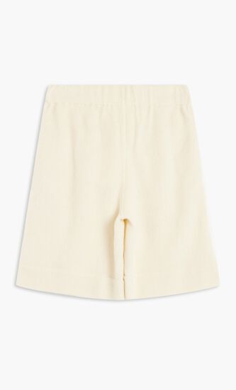 Brushed Wool Relaxed Fit Shorts