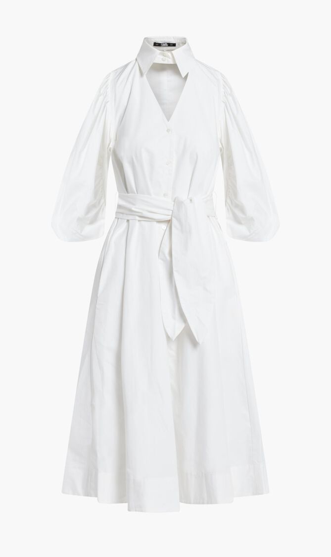 HUN'S PICK COLLAR SHIRT DRESS