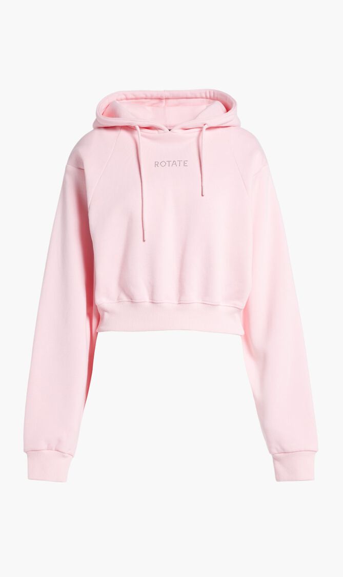 SWEAT CROPPED HOODIE