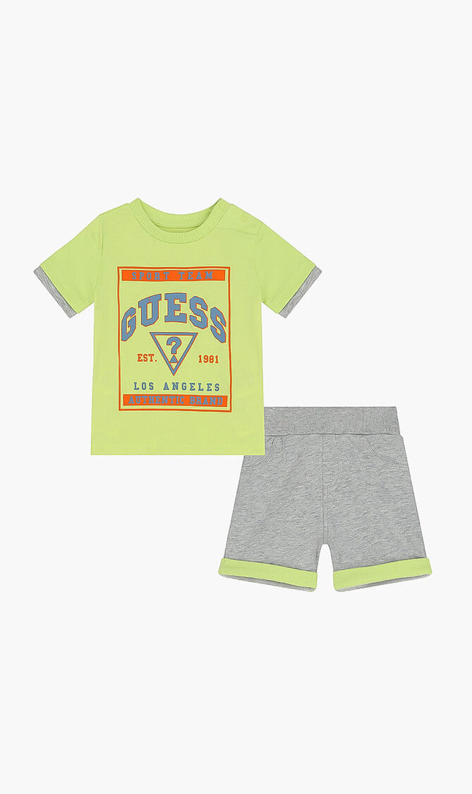 T-shirt and Shorts Active Set