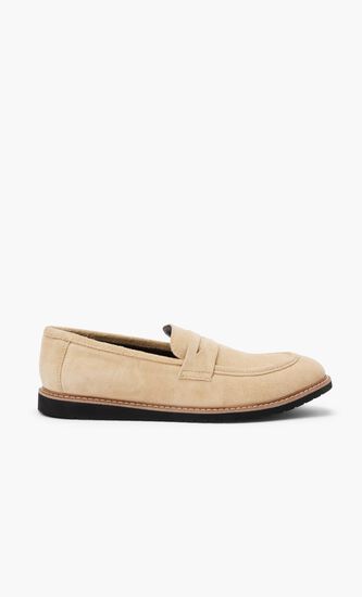 Suede Leather Loafers