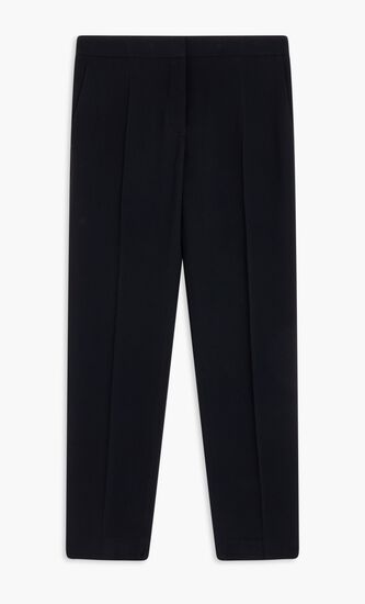 TROUSER 08 AW 18,5 DOUBLE SUSTAINABLE VISCOSE AND ACETATE CREPE