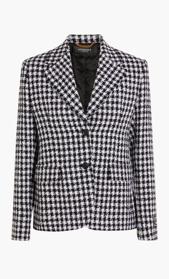 JACKET TWEED TESS WOOL CHECK