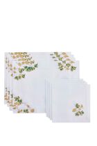 Bougainviliers Set of 4 Placemats & Napkins