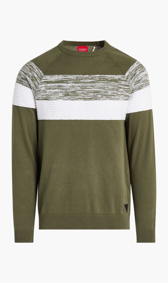 Brahim Tri Color Sweater