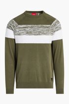 Brahim Tri Color Sweater