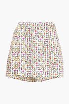 Printed Poplin Skort